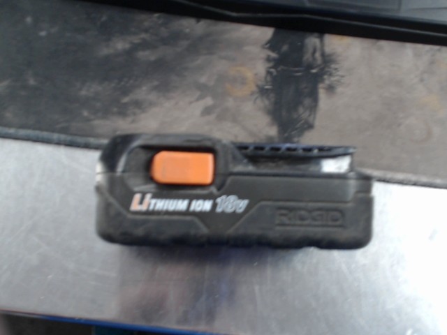 Ridgid battery 18v 1.5ah used