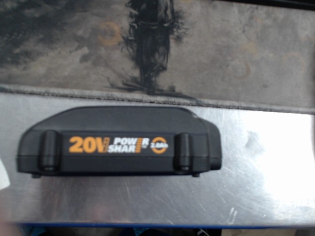 20v 2.0ah battery worx used