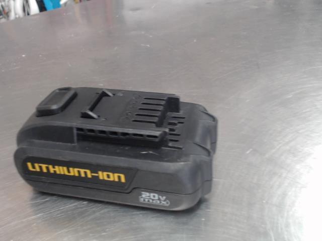 Mastercraft 1.3ah battery used