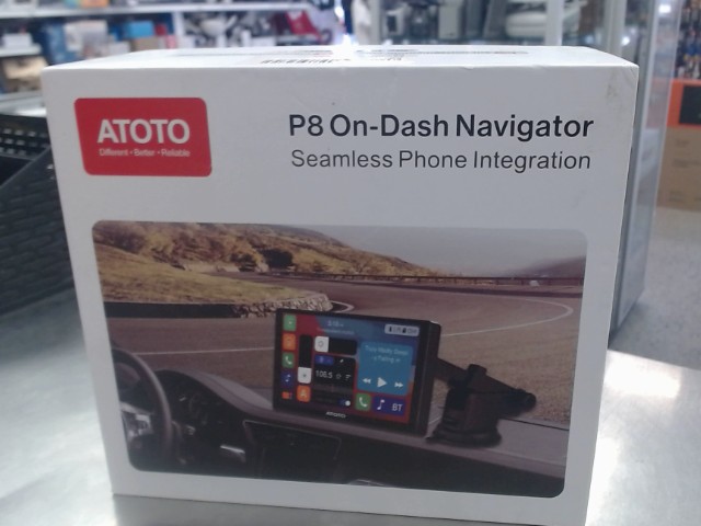 Atoto p8 on dash navigator