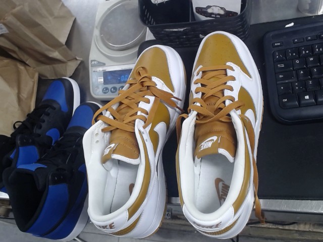 Shoes orange and white