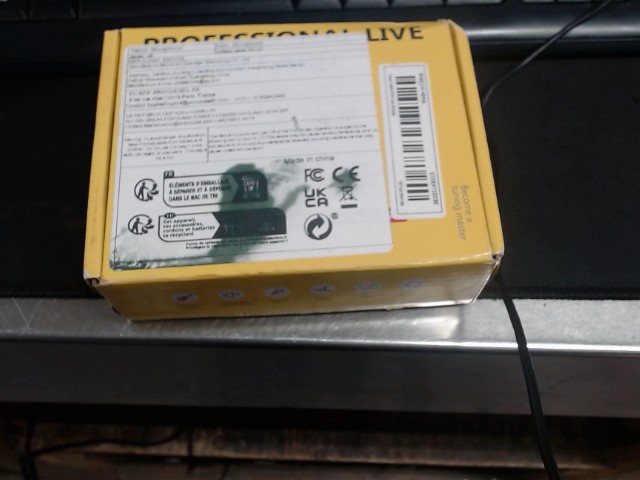 Yellow box with audio inside
