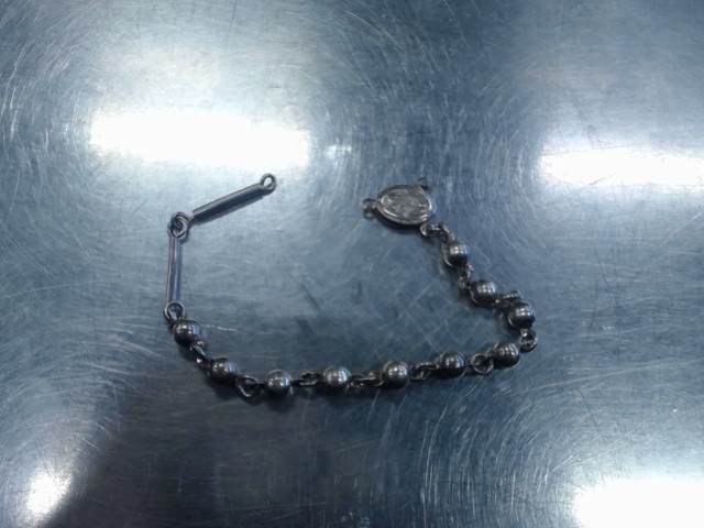 Bracelet argent boule av medaille