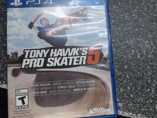 Tony hawk's pro skater 5