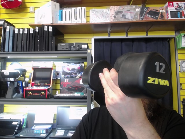 Dumbbell ziva 12 lbs