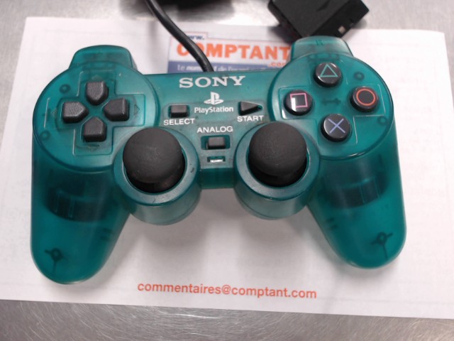 Manette ps2 vert