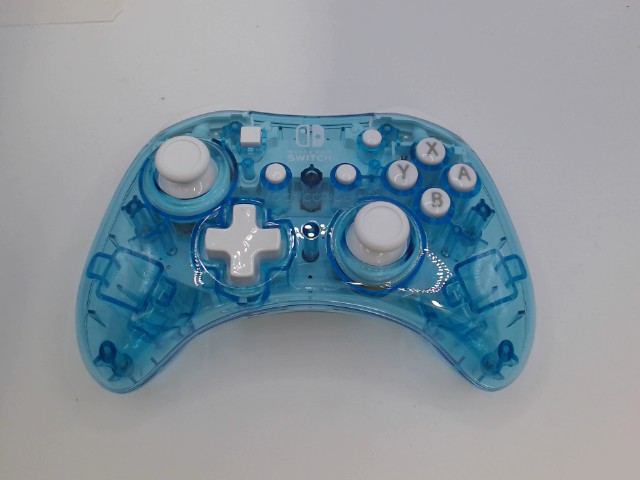 Casque +blue transp[arent controler