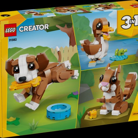 Lego creator playful puppy