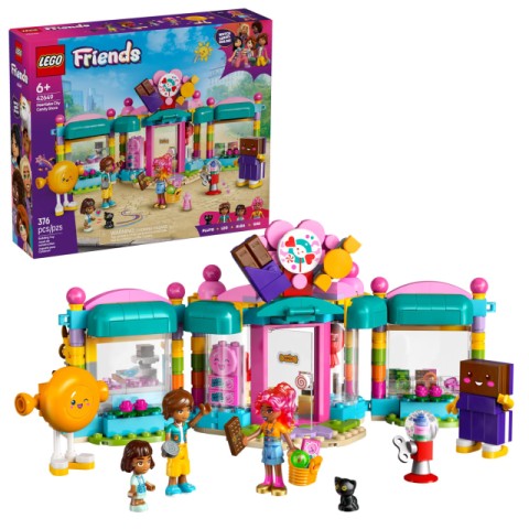 Lego friends hearthlake city candy store