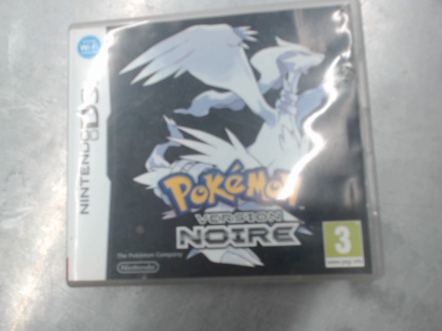 Nintendo ds pokemon noire in box