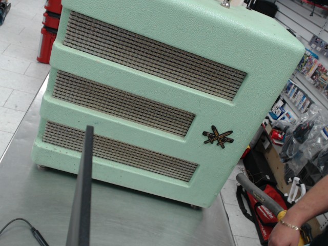 Ampli fender verte