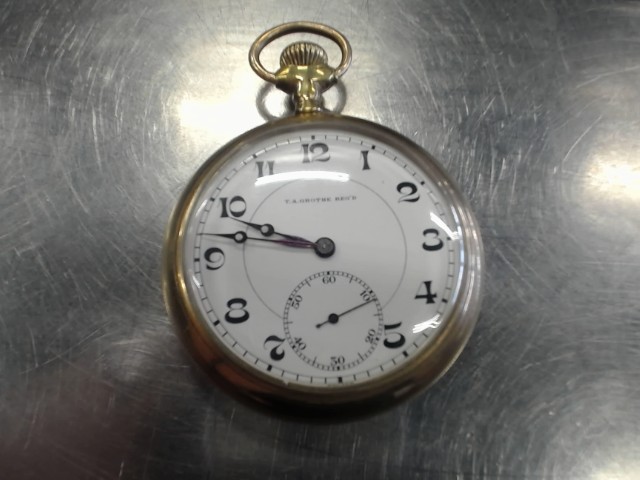 Pocket watch t.a grothe reg'd ref999