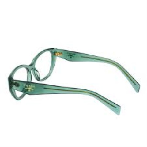 Prada green clear sunglasses