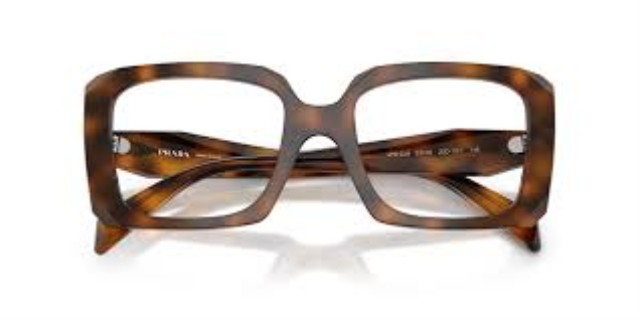 Prada leopard clear sunglasses