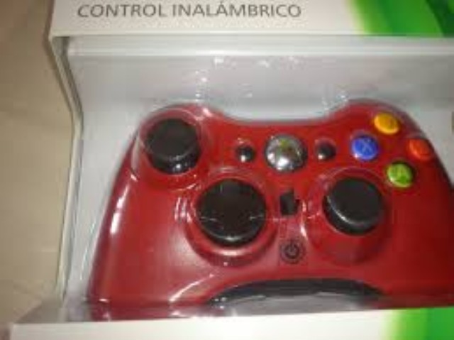 Manette xbox 360 rouge