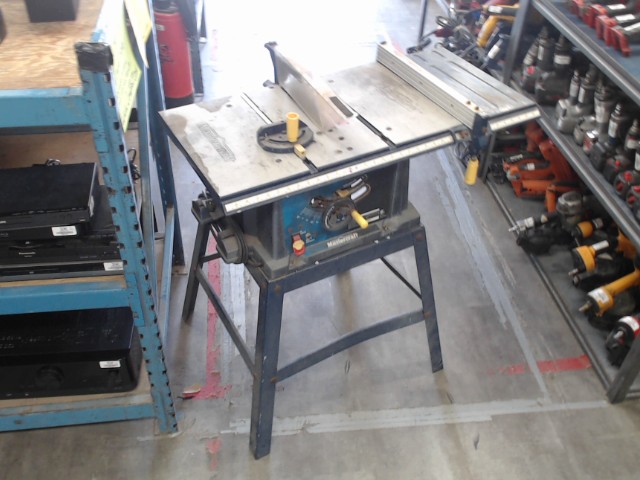 Banc scie elect.10''+guide+garde+rack