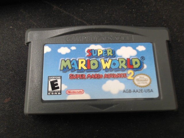 Gba game super mario world advance 2