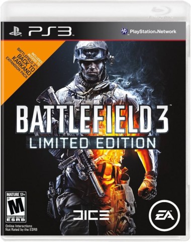 Ps3 battlefield 3 limited edition
