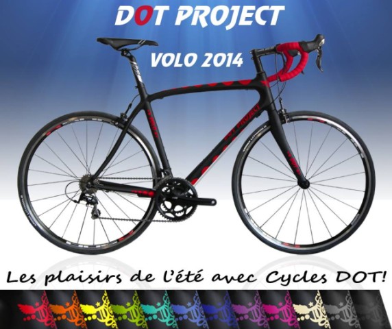 Velo aero dot 58 de course carbone
