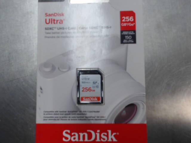 Sandisk ultra 256gb carte sd neuf