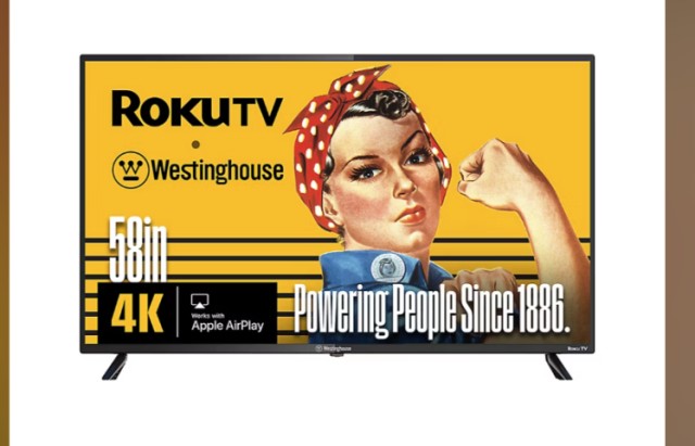 Roku westinghouse 58' + fil + remote