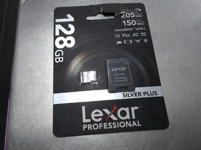 Lexar professionelle carte sd 128gb