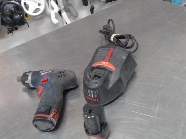 Drill 12v+2batt(1.5ah)+chargeur