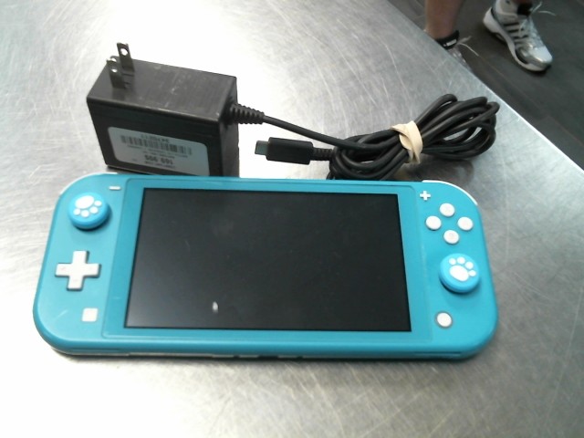 Switch lite bleu avec chargeur
