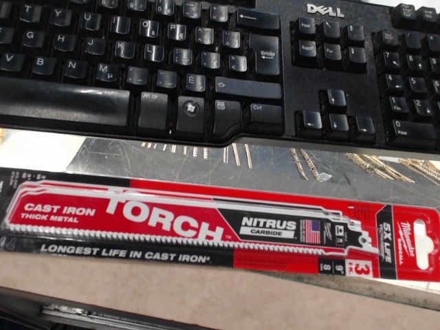 Pack 3 blades thick metal cast carbide