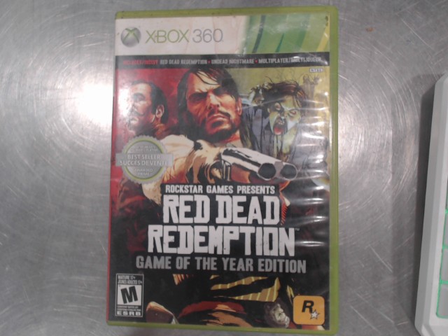 Red dead redemption game of the year ed