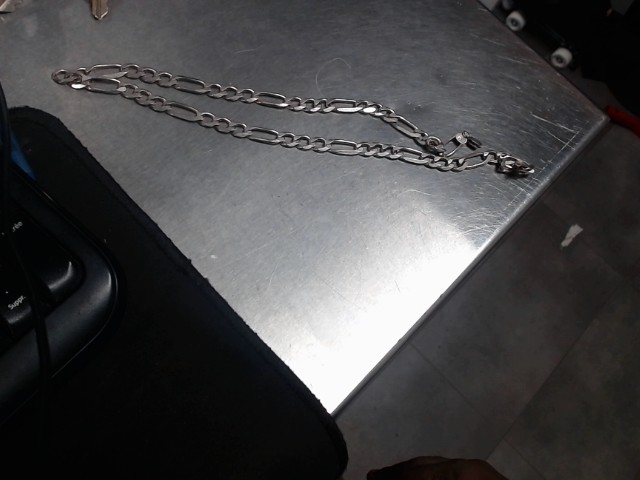 Chaine en argent en maille
