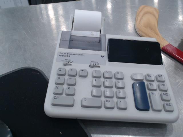 Calculatrice imprimante a batterie