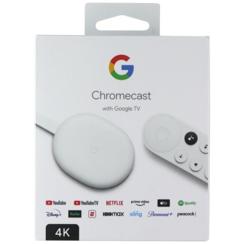 Google 4k chromecast new in box