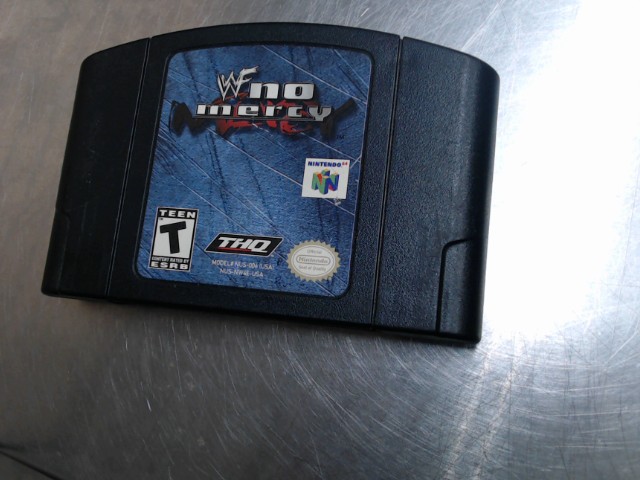 Wwf no mercy nintendo 64