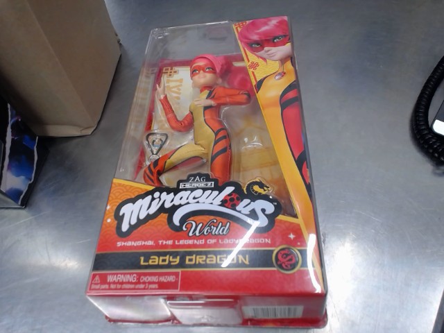 Lady dragon miraculous figurine
