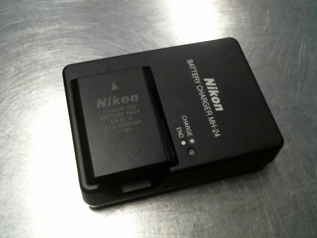 Chargeur a batterie nikon+batterie en-el