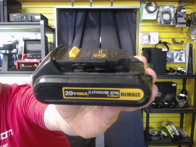 Batterie dewalt 1.5ah 2012