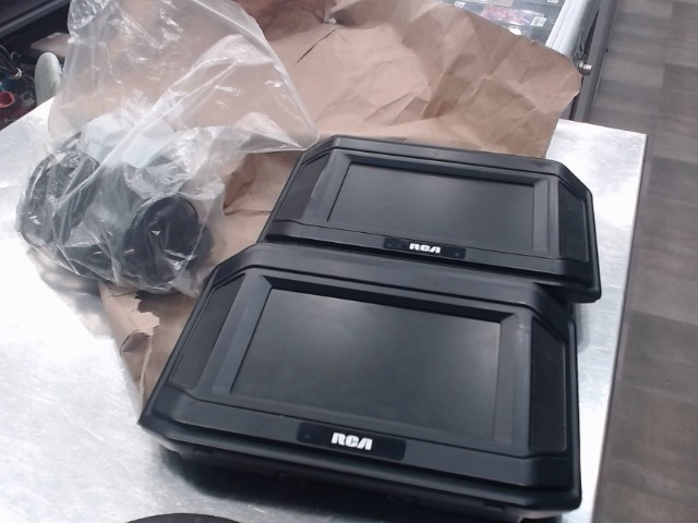 Kit lecteur dvd portatif 2 ecrans+acc