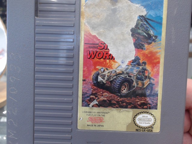 Silk worm nintendo entertainment system