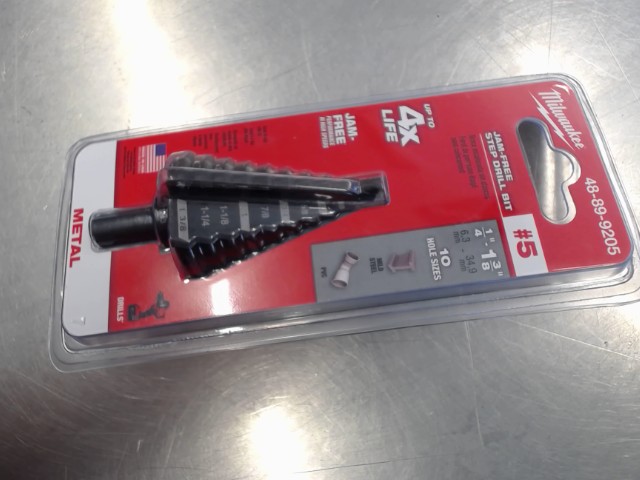 Milwaukee step drill bit
