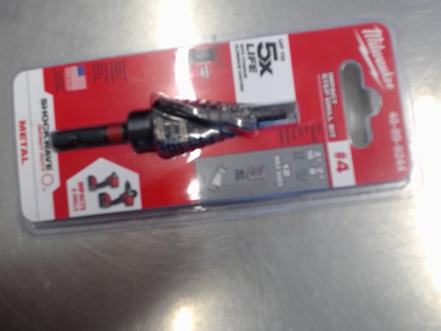Milwaukee step drill bit