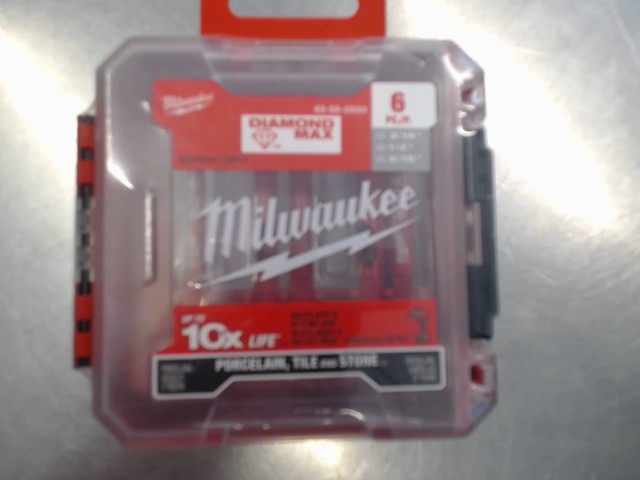 Milwaukee 6 pcs bit