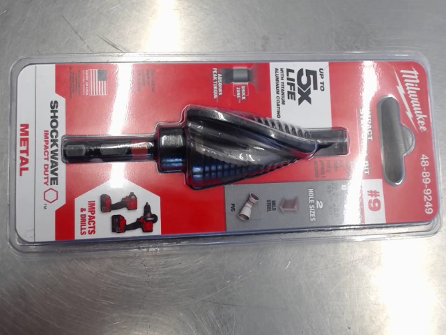 Milwaukee step drill bit