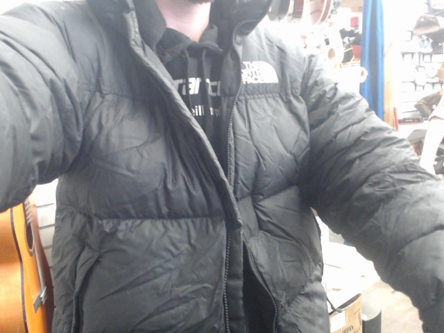 Manteau puffer noir north face large