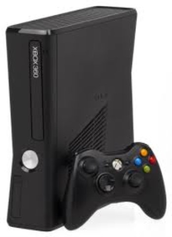 Xbox 360 + man +  fils
