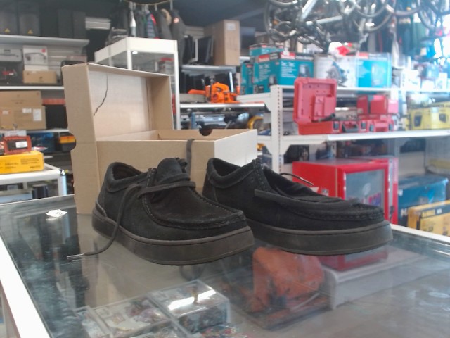 Chaussures noir clark used+boz size 8