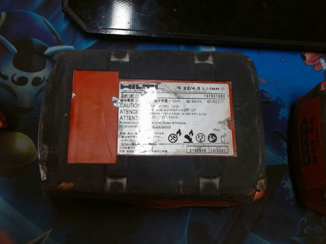Hilti b22 2.6 battery pack
