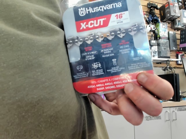 Chainsaw chain 16 66 .325 .050