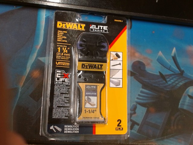 Oscillating blades 2pc neuf