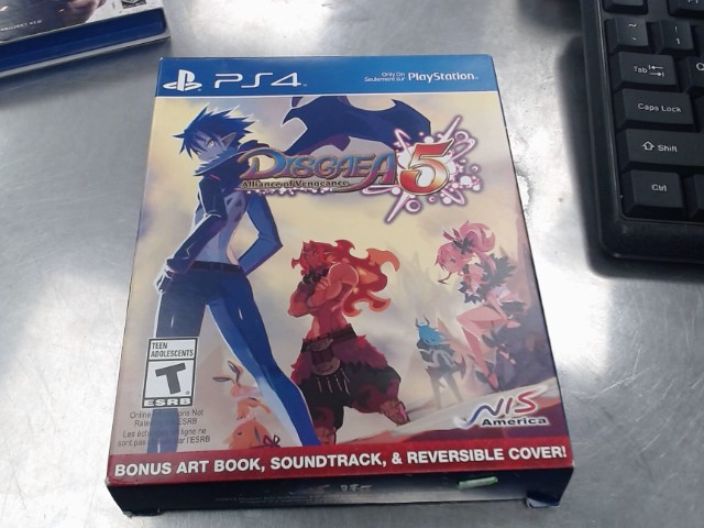 Disgaea 5 allianceofvengeance ps4 launch